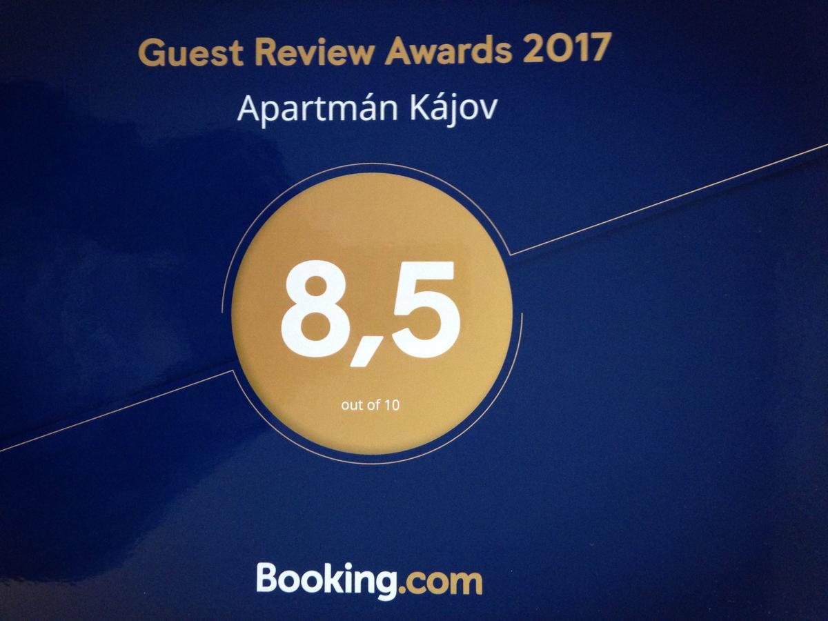 דירות Apartman Kájov מראה חיצוני תמונה